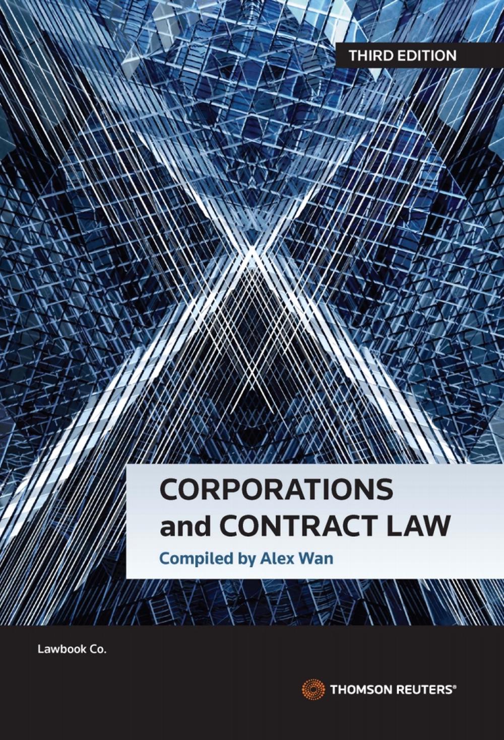 Corporations and Contract Law, 3rd Edition, 9780455244723