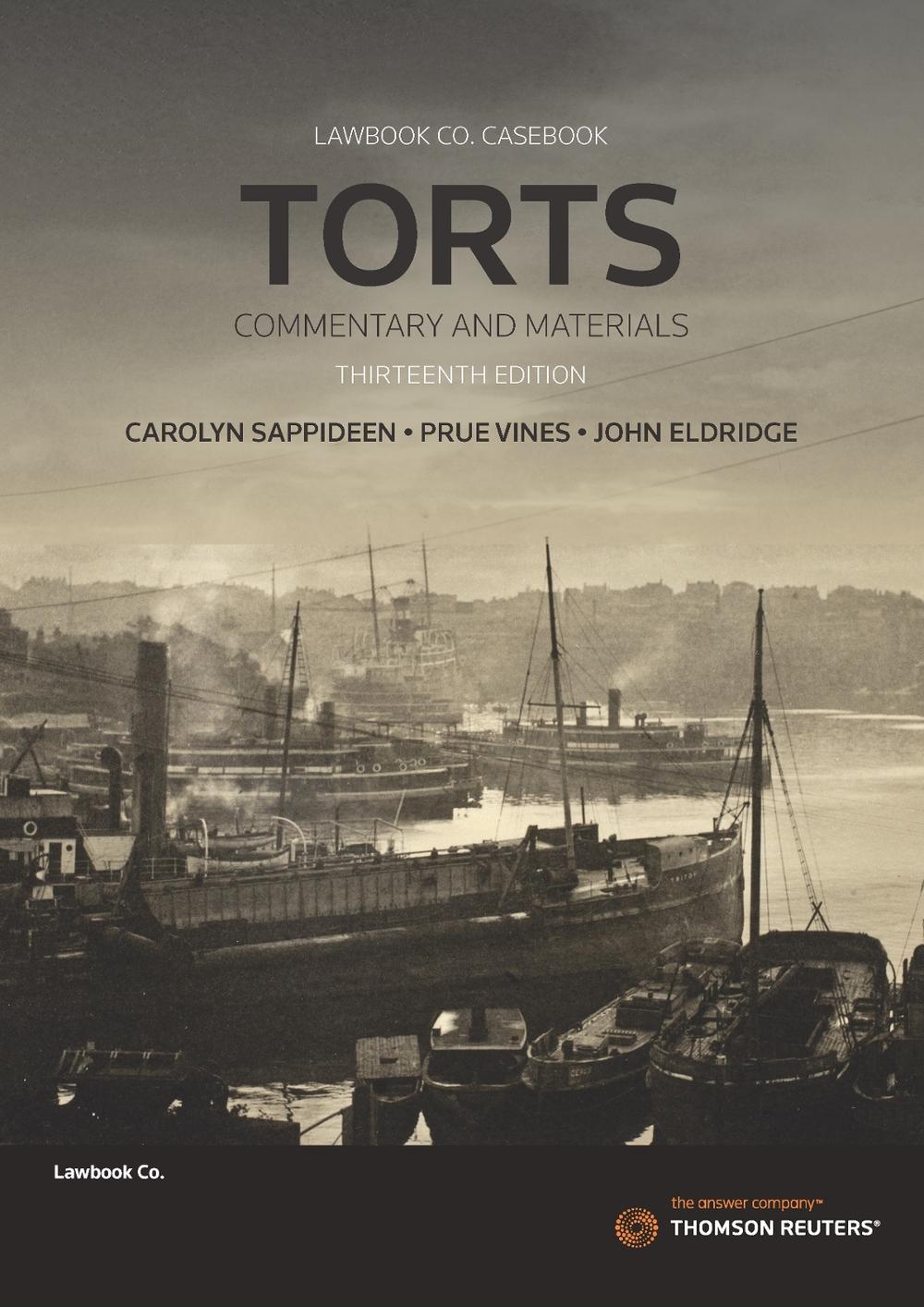Torts: Commentary & Materials, 9780455244945