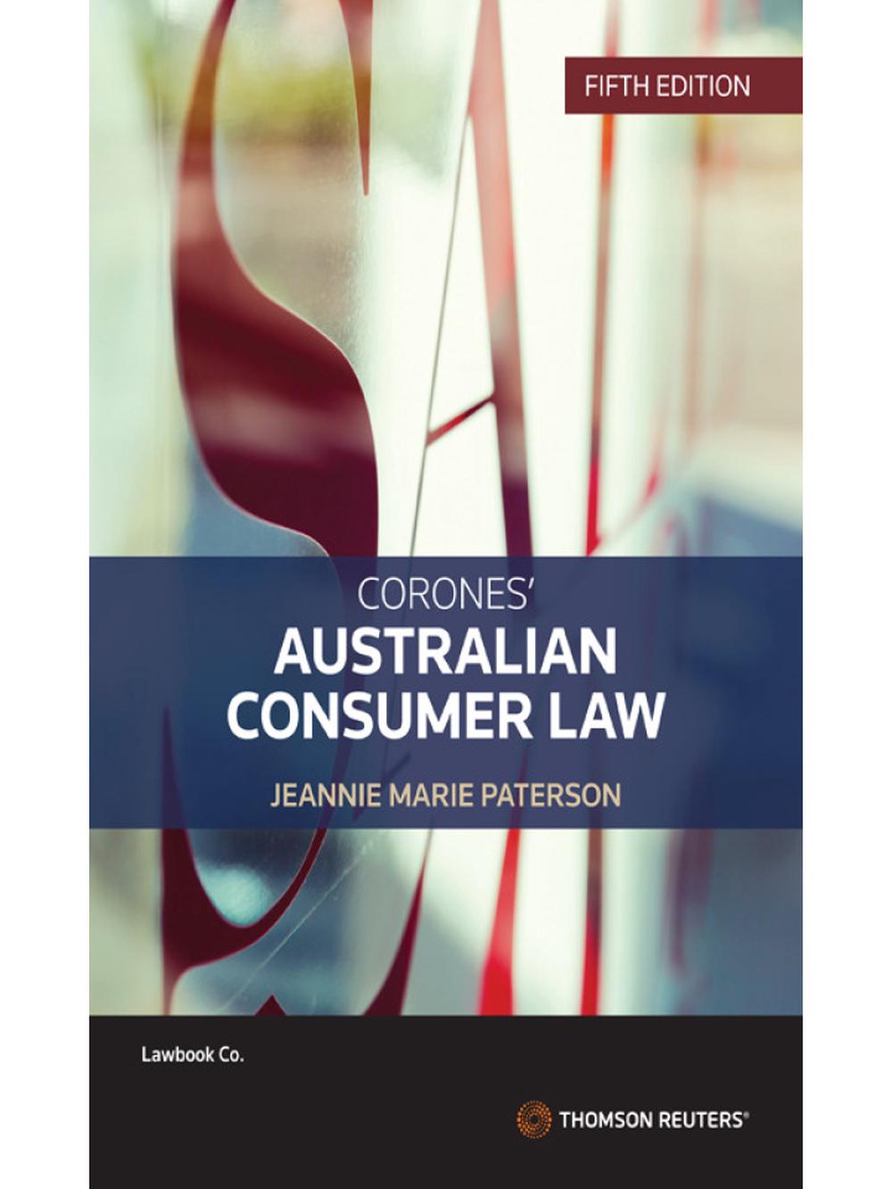 Corones' Australian Consumer Law, 5th Edition, 9780455246031