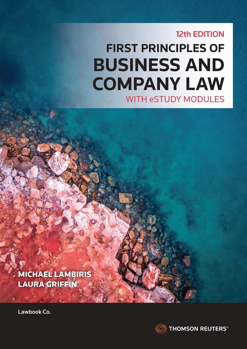 First Principles of Business and Company Law With eStudy modules, 9780455246673