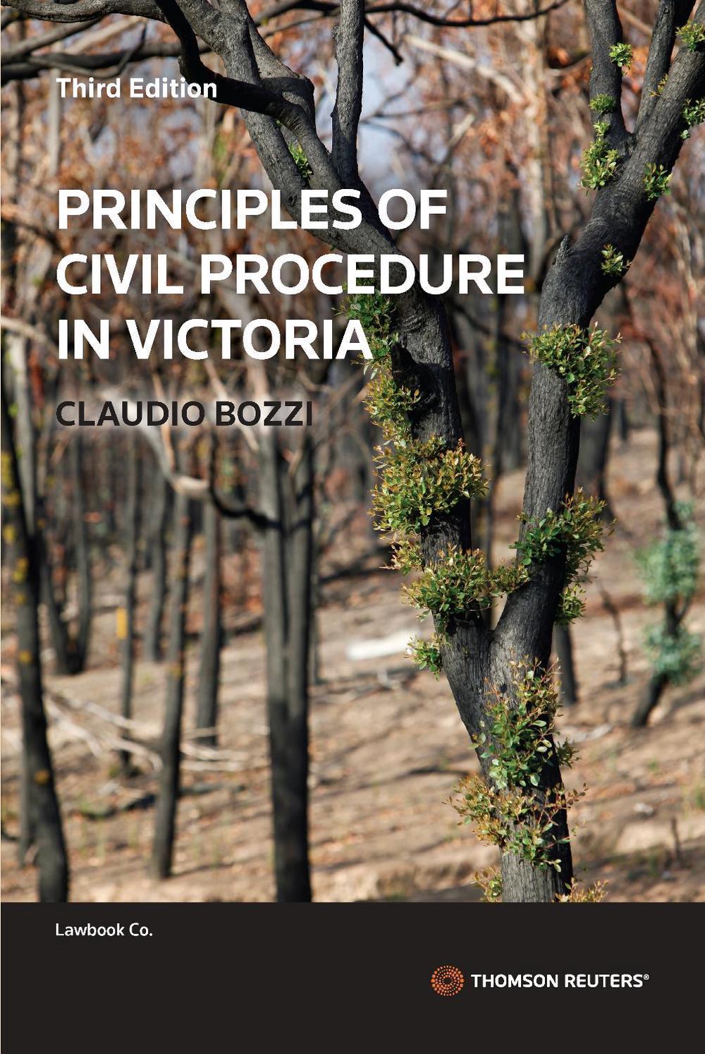 Principles of Civil Procedure in Victoria, 3rd Edition, 9780455246819