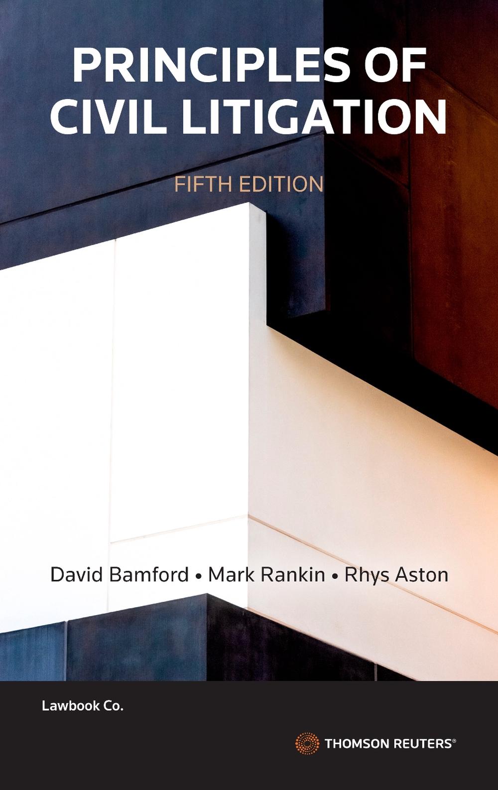 Principles of Civil Litigation, 9780455248455