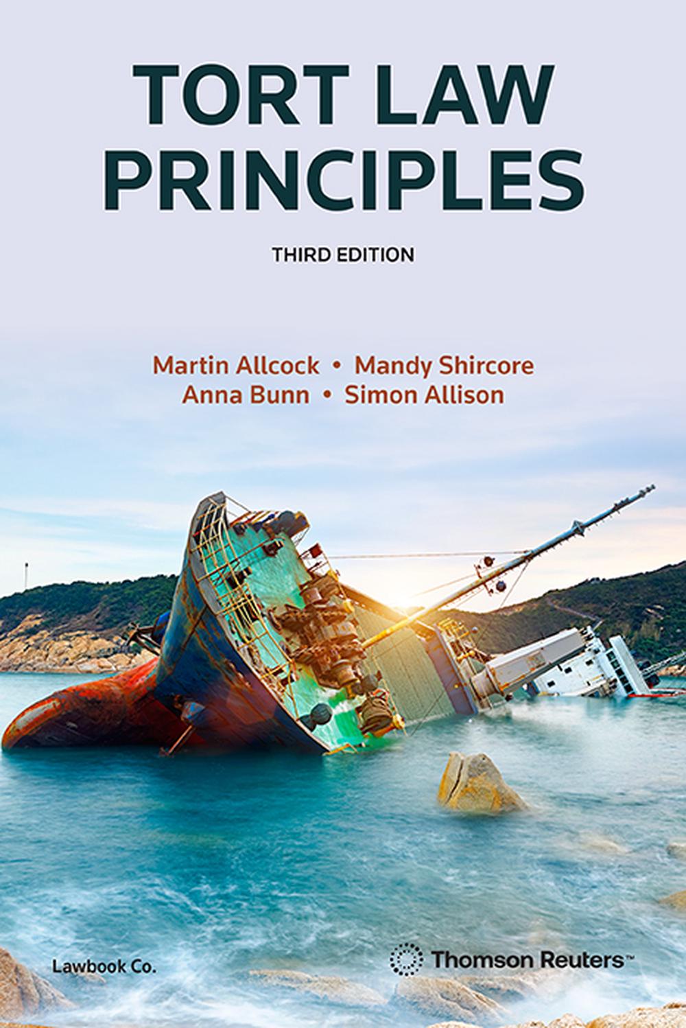 Tort Law Principles, 3rd Edition, 9780455248691