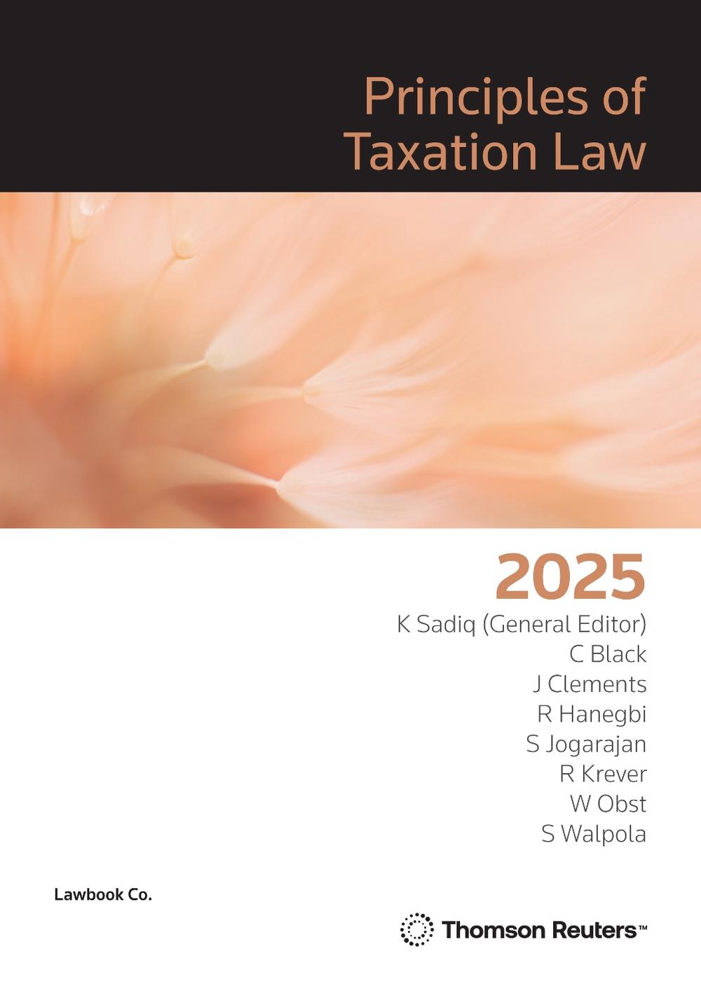 Principles of Taxation Law 2025, 9780455248714