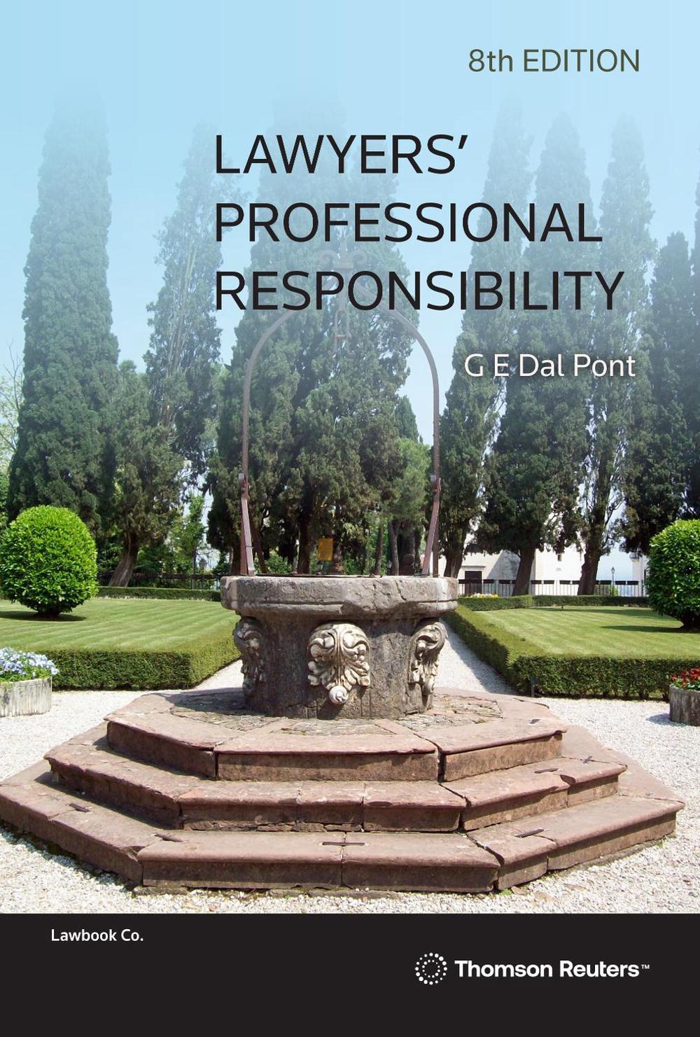 Lawyers' Professional Responsibility, 8th Edition, 9780455248790