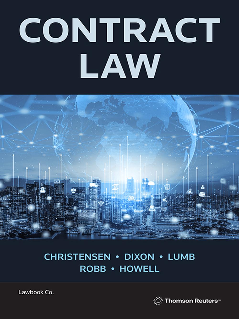 Contract Law, 9780455249605