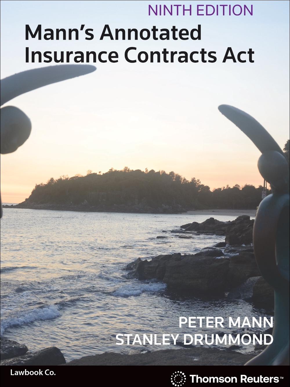 Mann's Annotated Insurance Contracts Act, 9780455503332