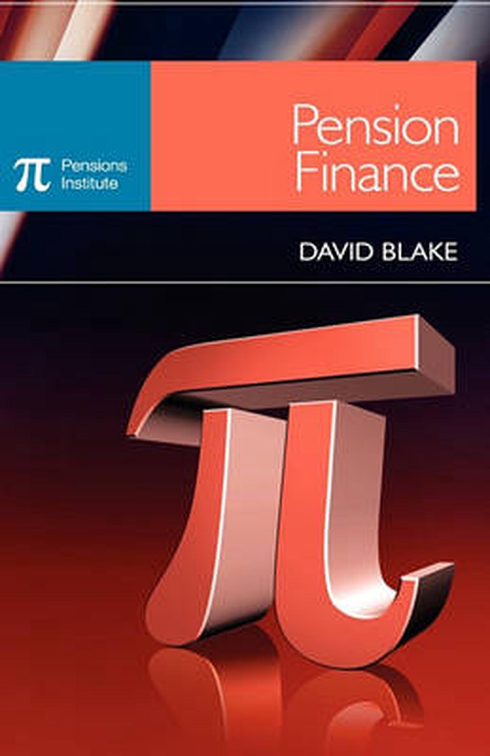 Pension Finance, 9780470058435