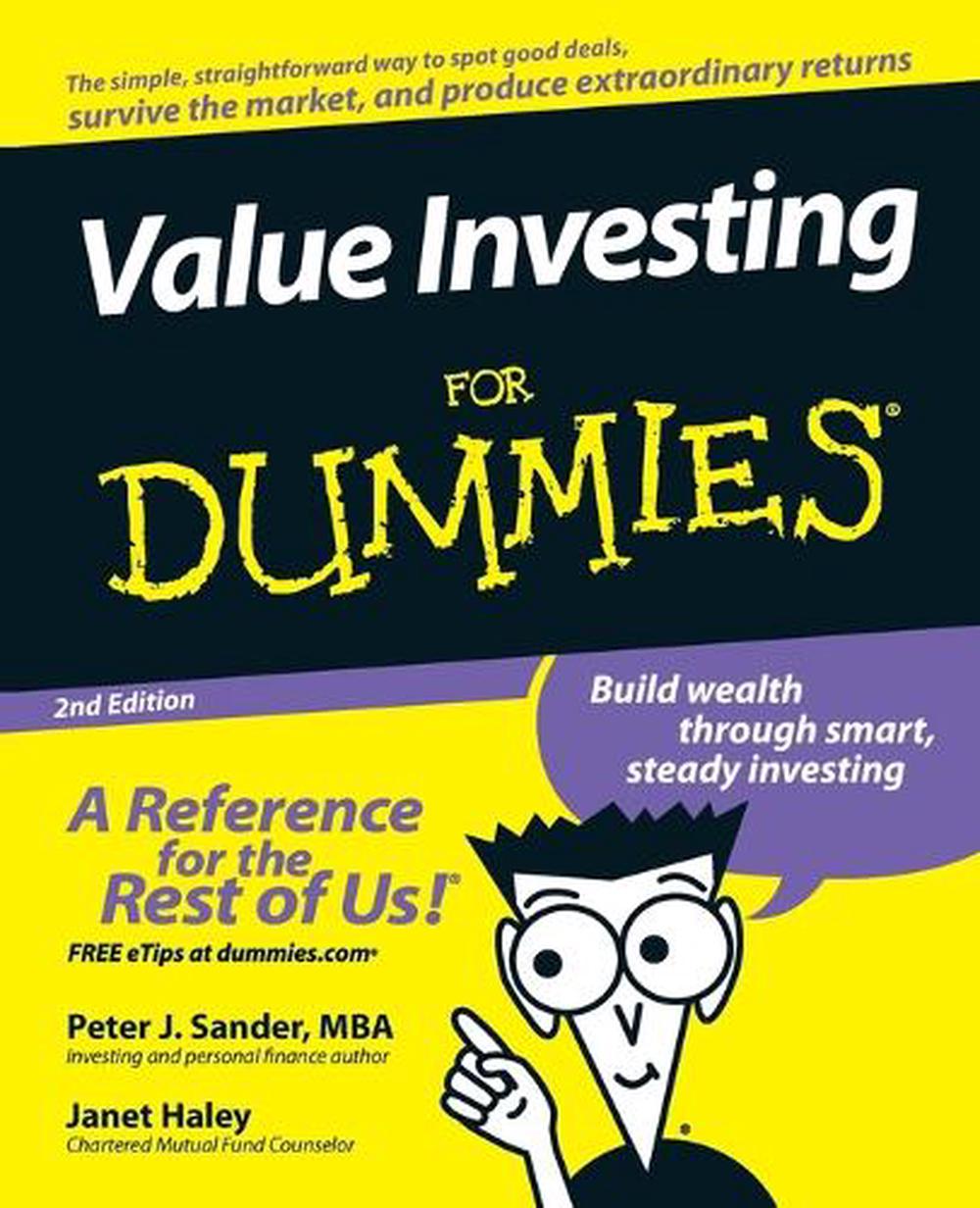 Value Investing for Dummies by Peter J. Sander, Paperback