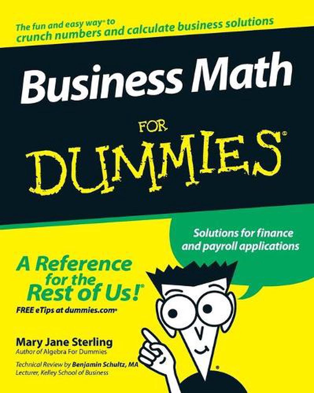 Business Math For Dummies, 9780470233313