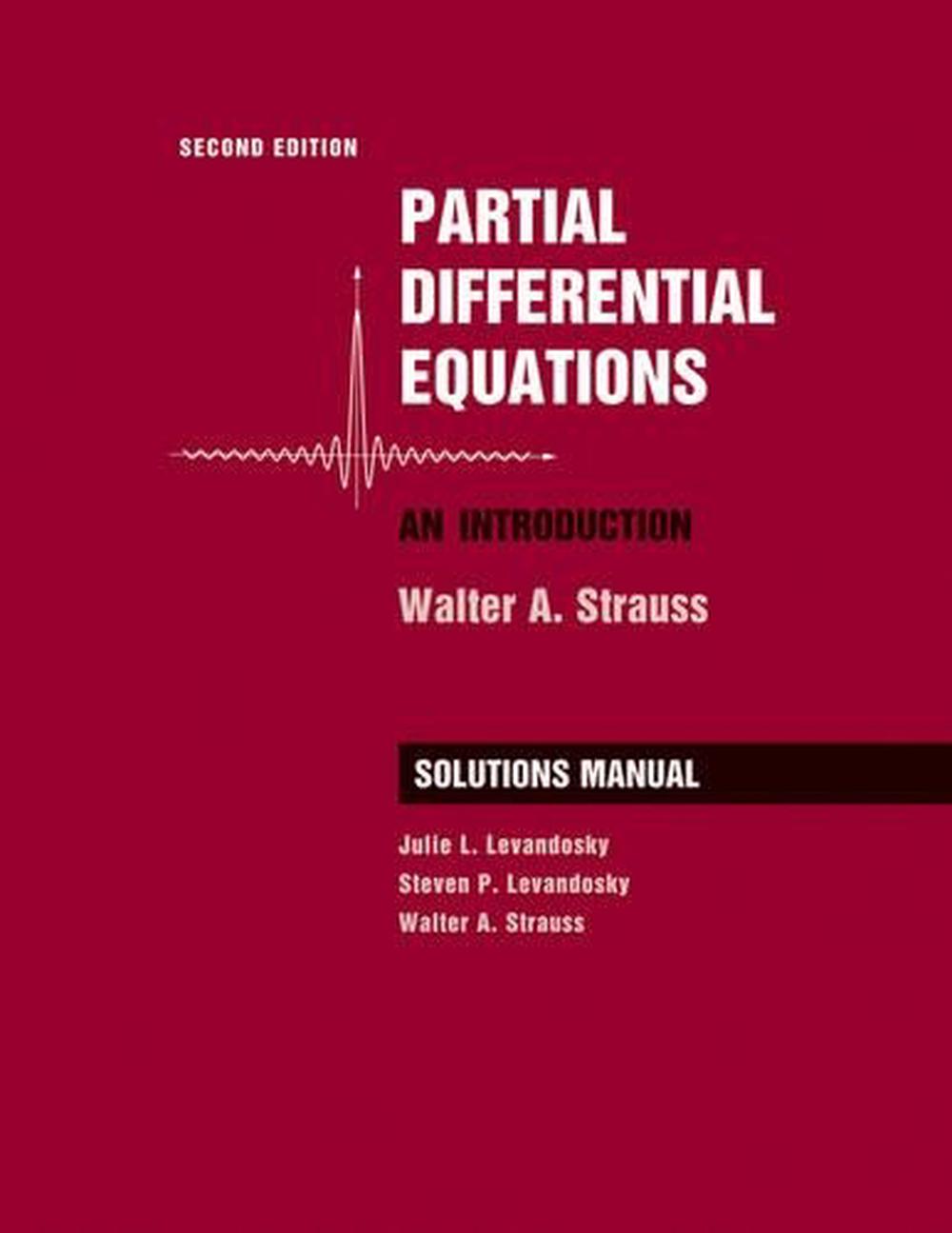 Partial Differential Equations: An Introduction, 2e Student Solutions Manual, 9780470260715