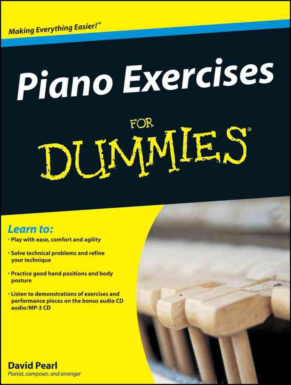 Piano Exercises for Dummies [With CDROM], 1st Edition, 9780470387658