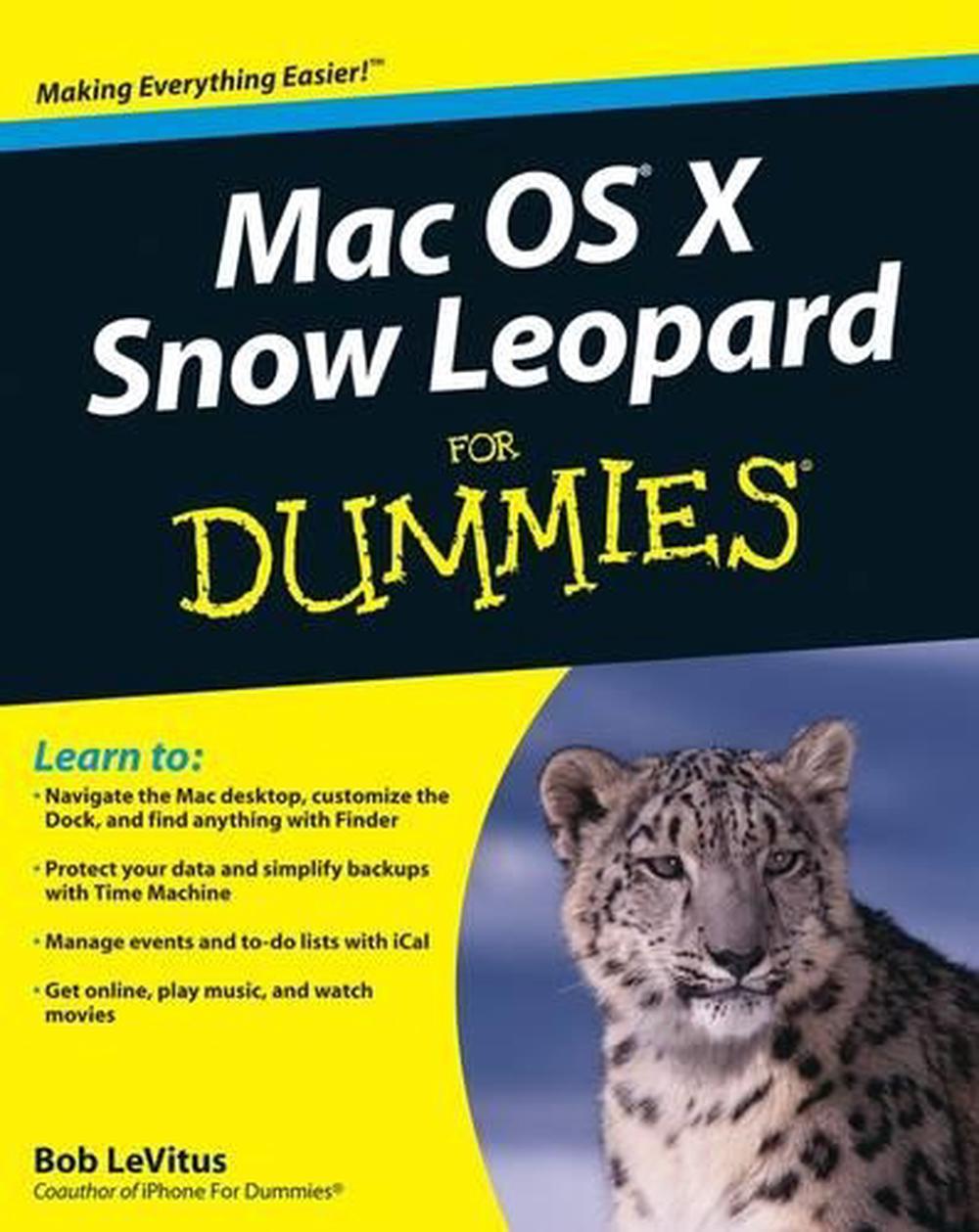 Mac OS X Snow Leopard For Dummies, 9780470435434