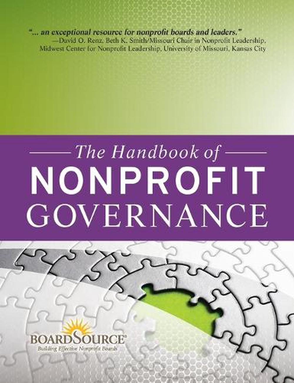 The Handbook of Nonprofit Governance, 9780470457634