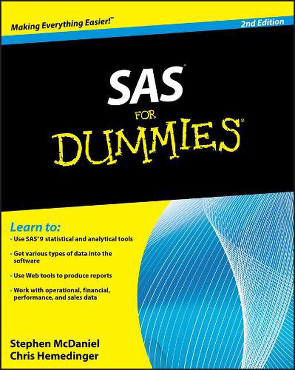 SAS For Dummies, 2nd Edition, 9780470539682