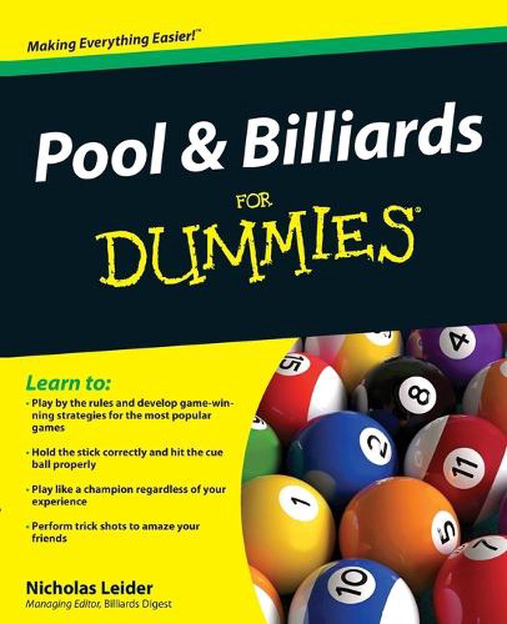 Pool and Billiards For Dummies, 1st Edition, 9780470565537