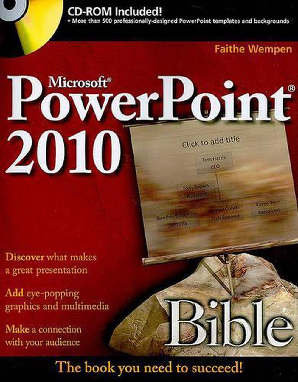 PowerPoint 2010 Bible, 9780470591864