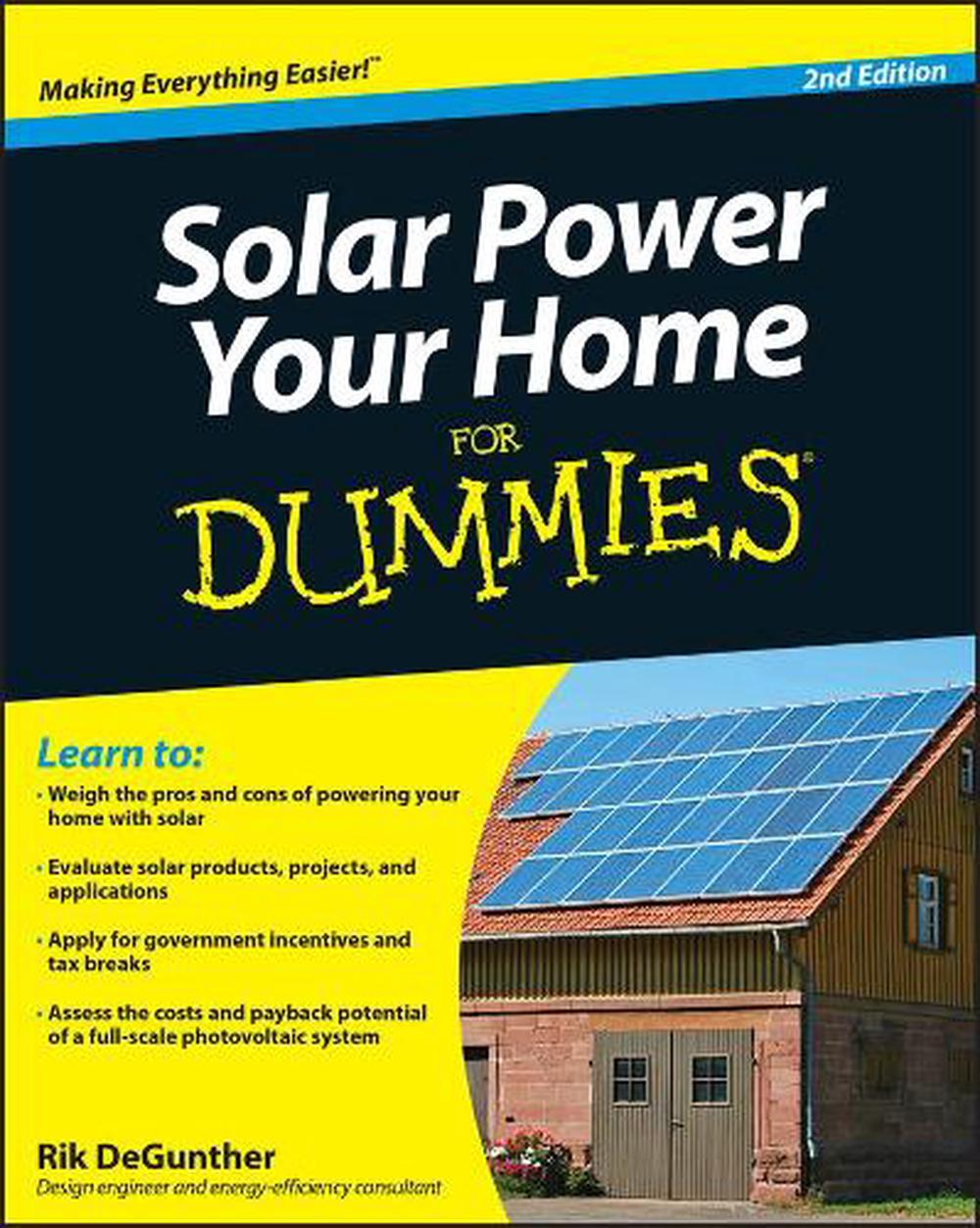 Solar Power Your Home For Dummies, 2nd Edition, 9780470596784