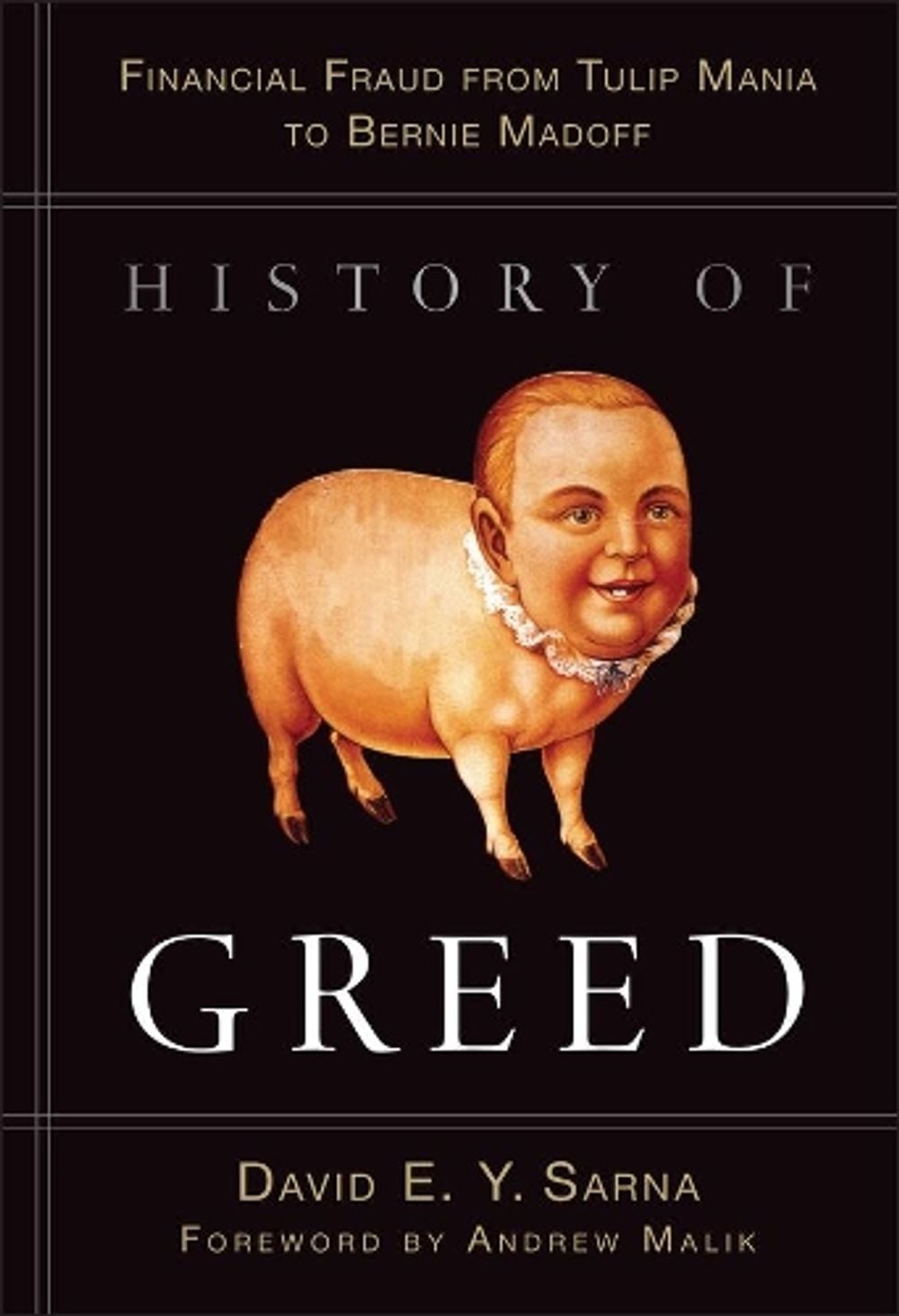 History of Greed, 1st Edition by David E.Y. Sarna, Hardcover, 9780470601808 | Buy online at The Nile