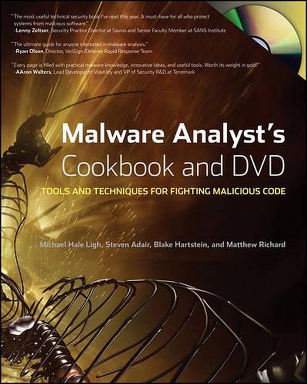 Malware Analyst's Cookbook and DVD, 9780470613030