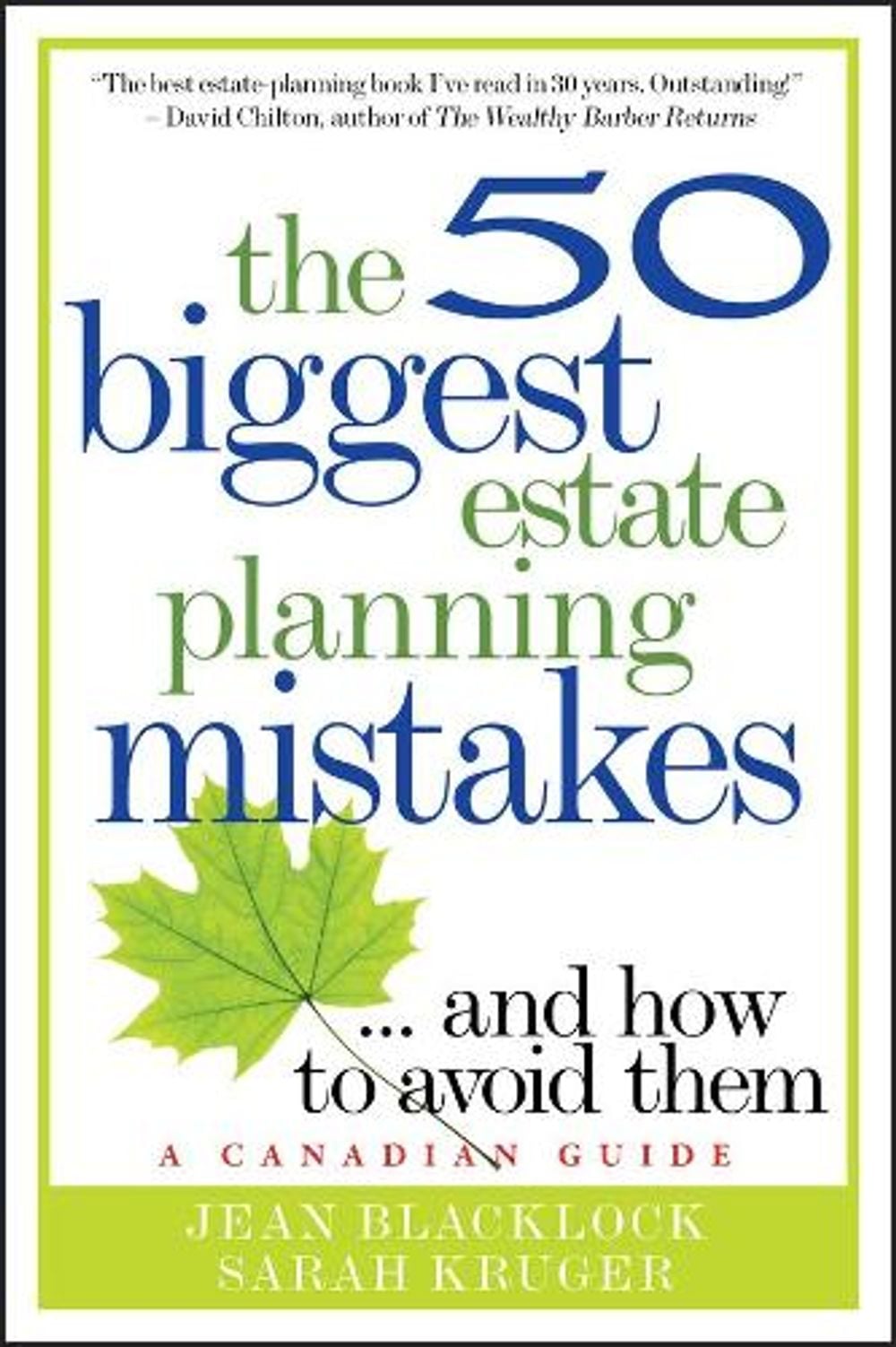 The 50 Biggest Estate Planning Mistakes...and How to Avoid Them, 1st ...