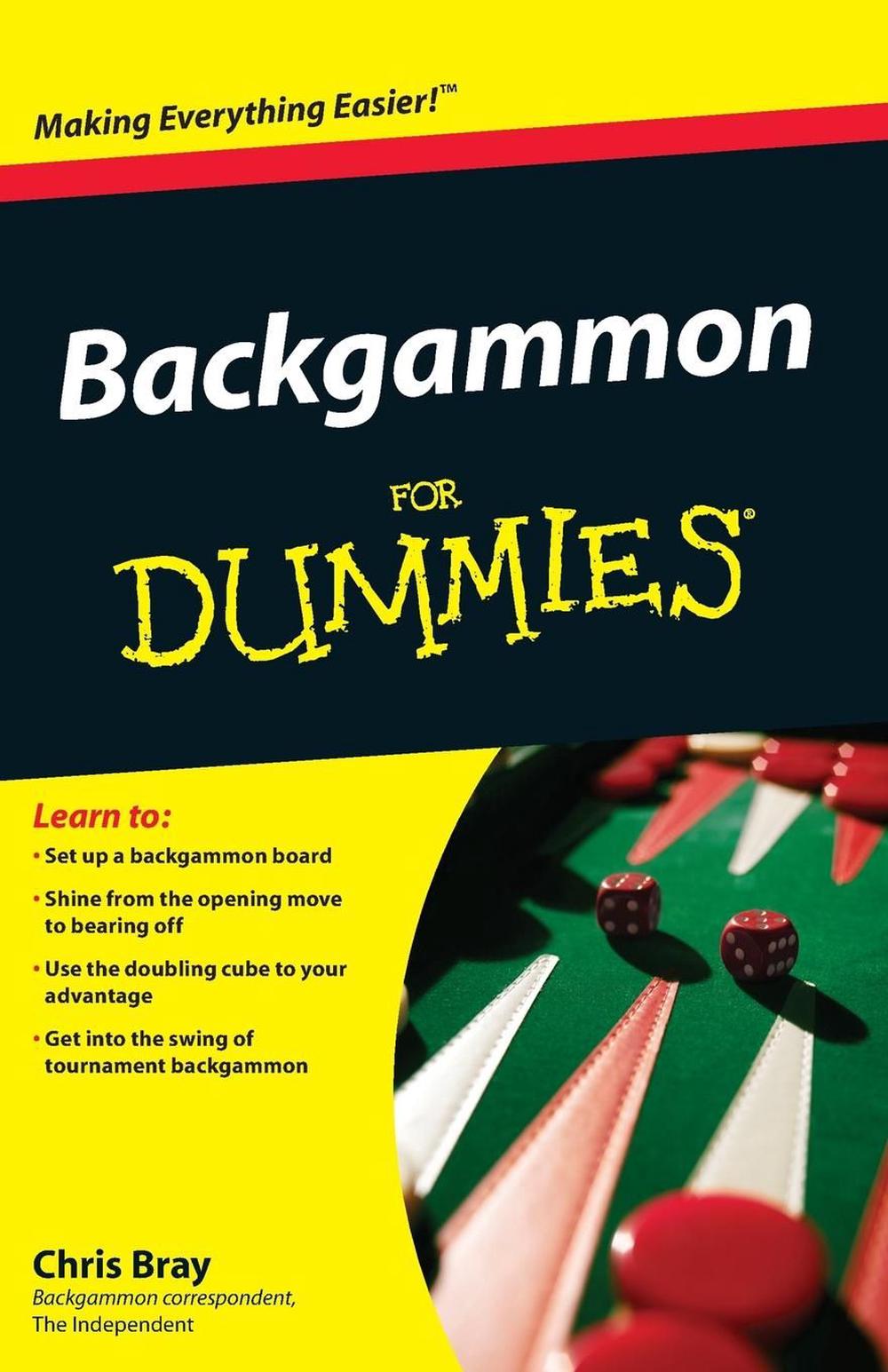 Backgammon For Dummies, 9780470770856