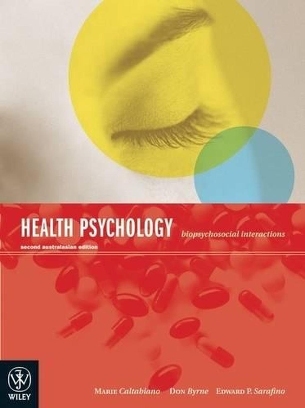 Health Psychology, 2nd Edition By Don Byrne, Paperback, 9780470813454 ...