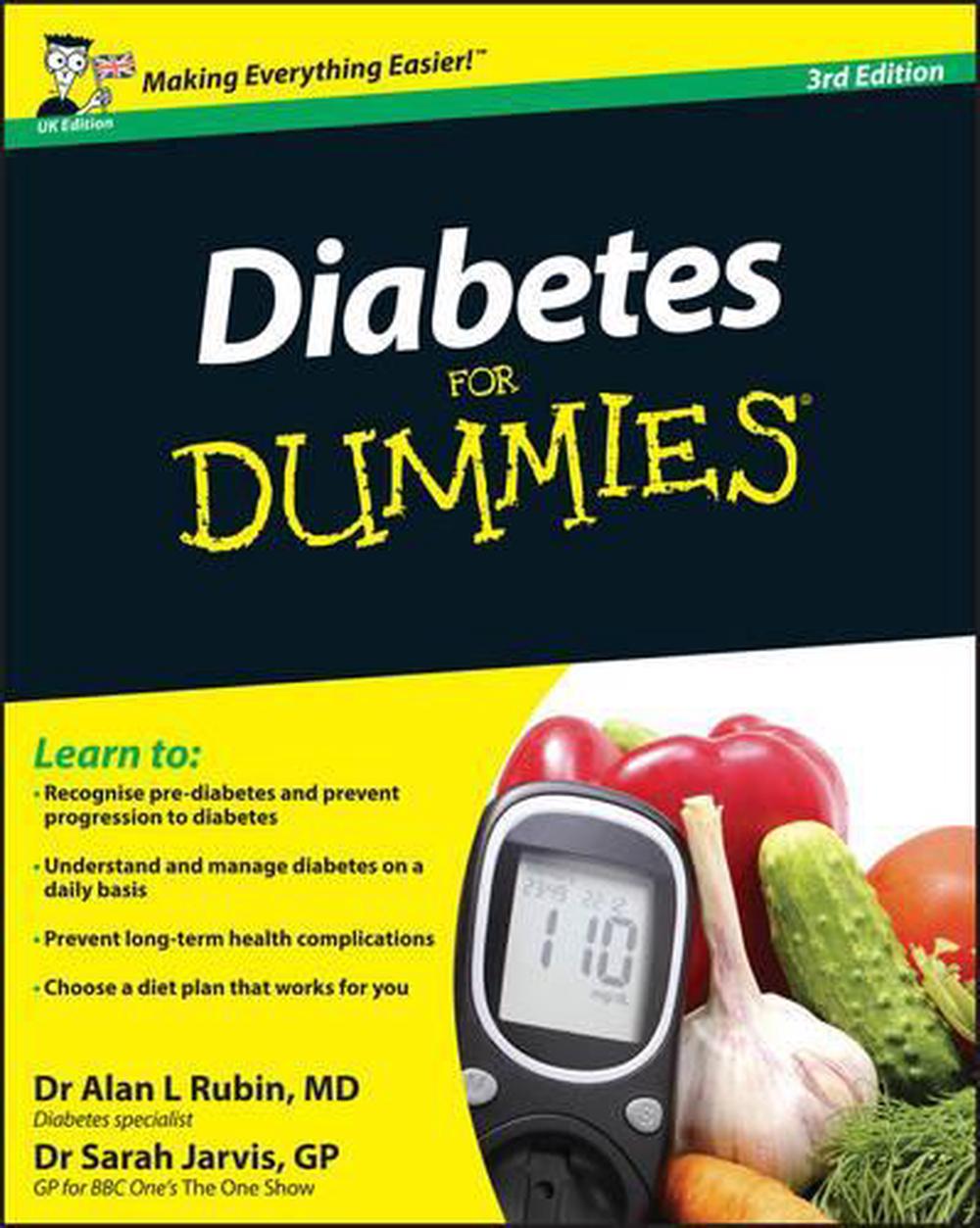 Diabetes For Dummies by Sarah Jarvis, Paperback, 9780470977118 Buy