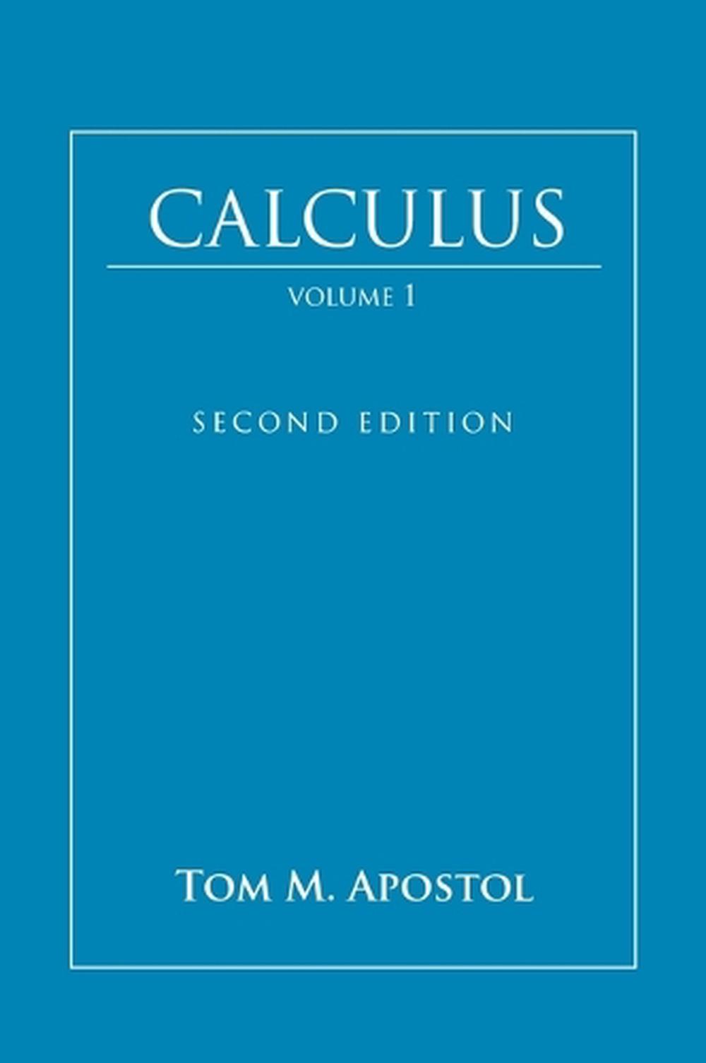 Calculus, Volume 1, 9780471000051