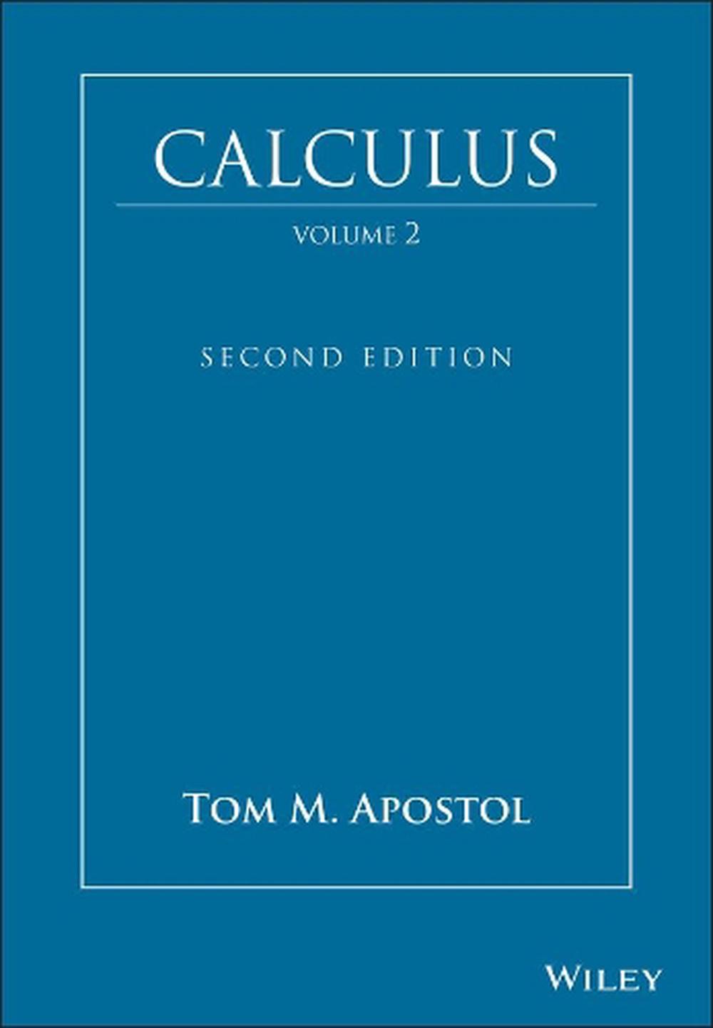 Calculus, Volume 2, 9780471000075