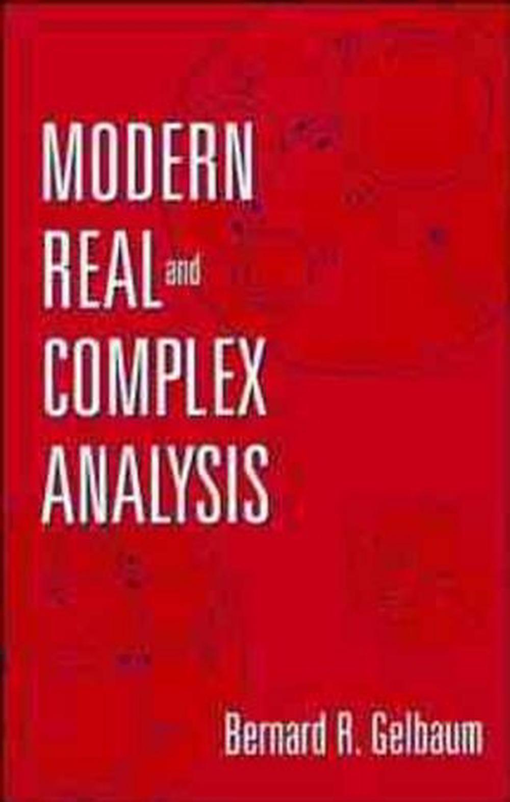 Modern Real and Complex Analysis, 9780471107156