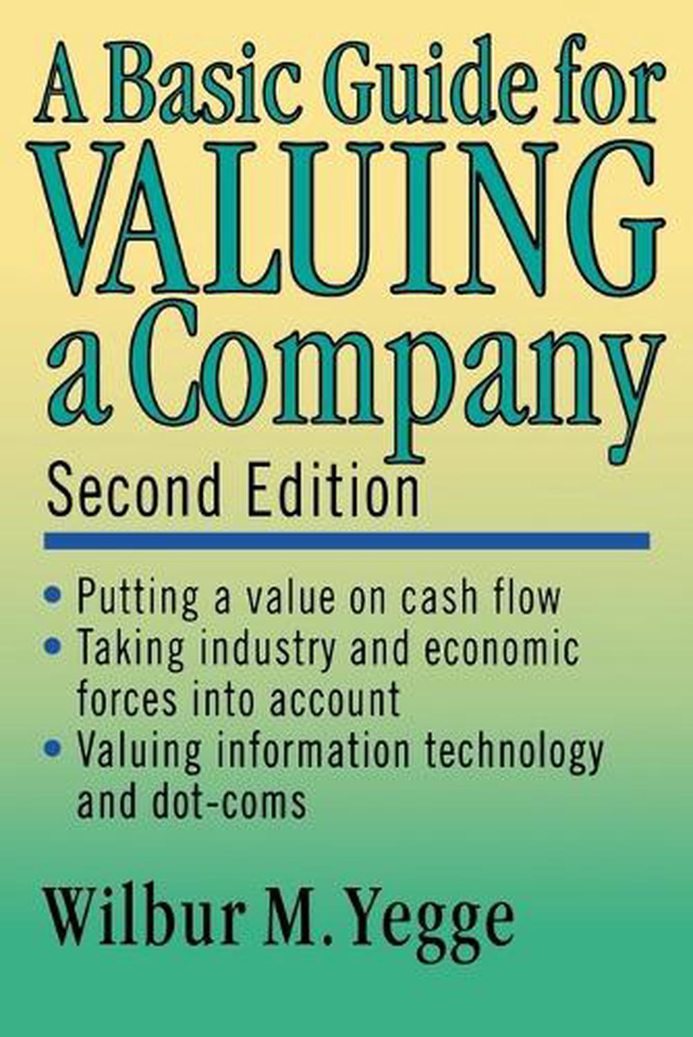 A Basic Guide for Valuing a Company, 9780471150473