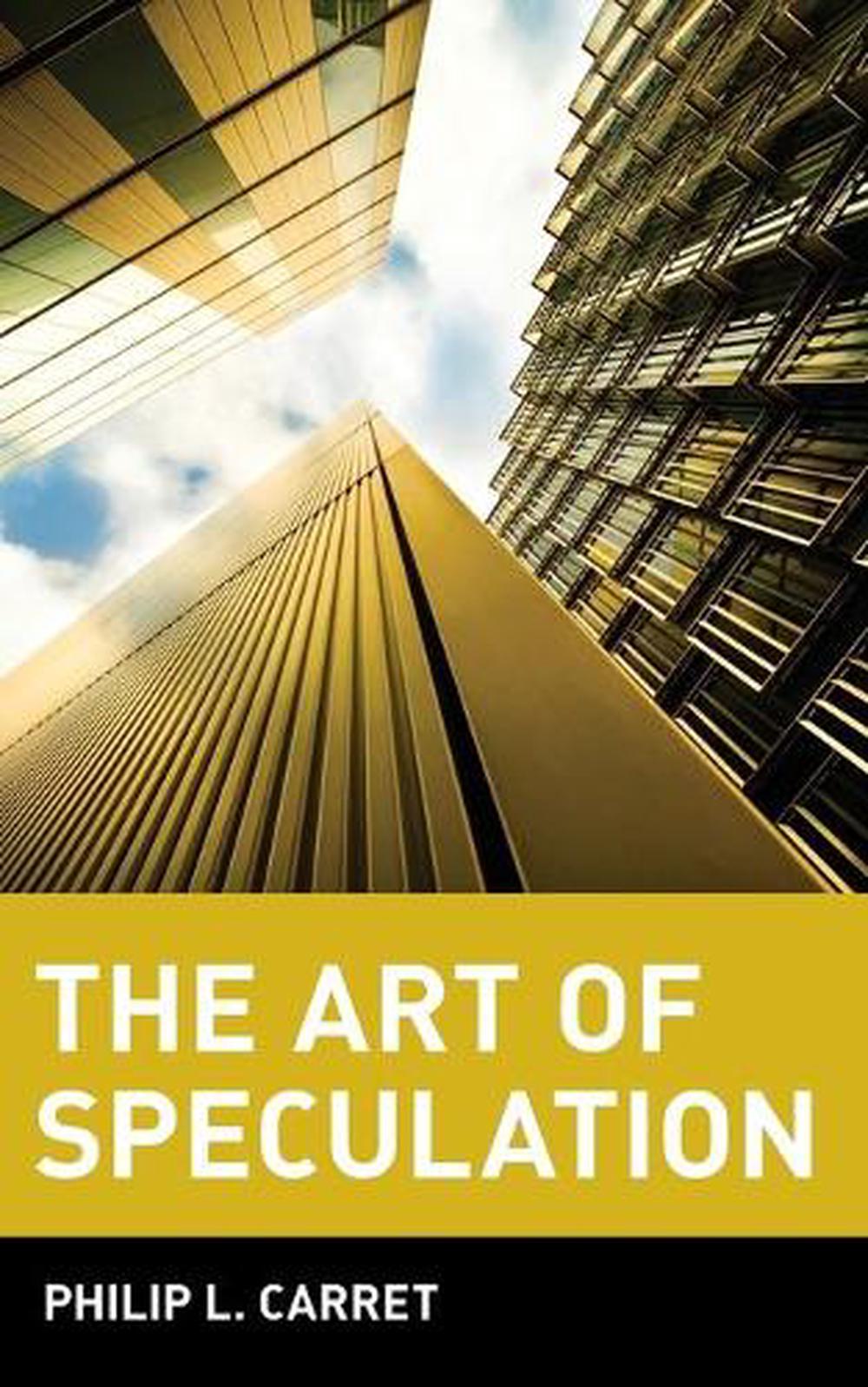 The Art of Speculation, 9780471181880