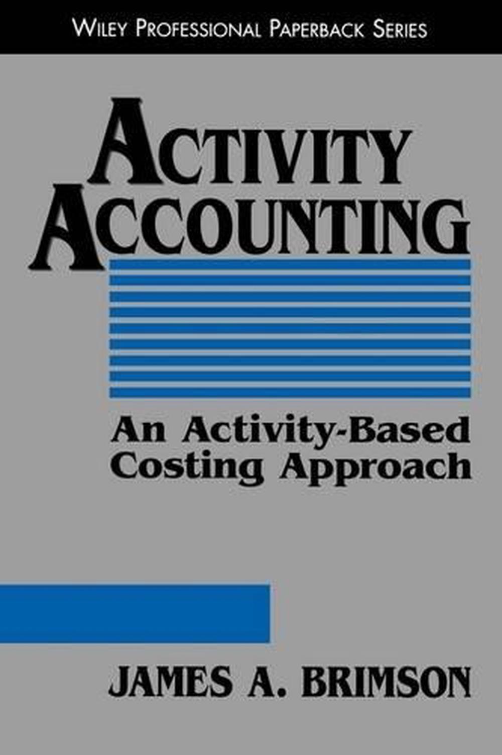 Activity Accounting, 9780471196280