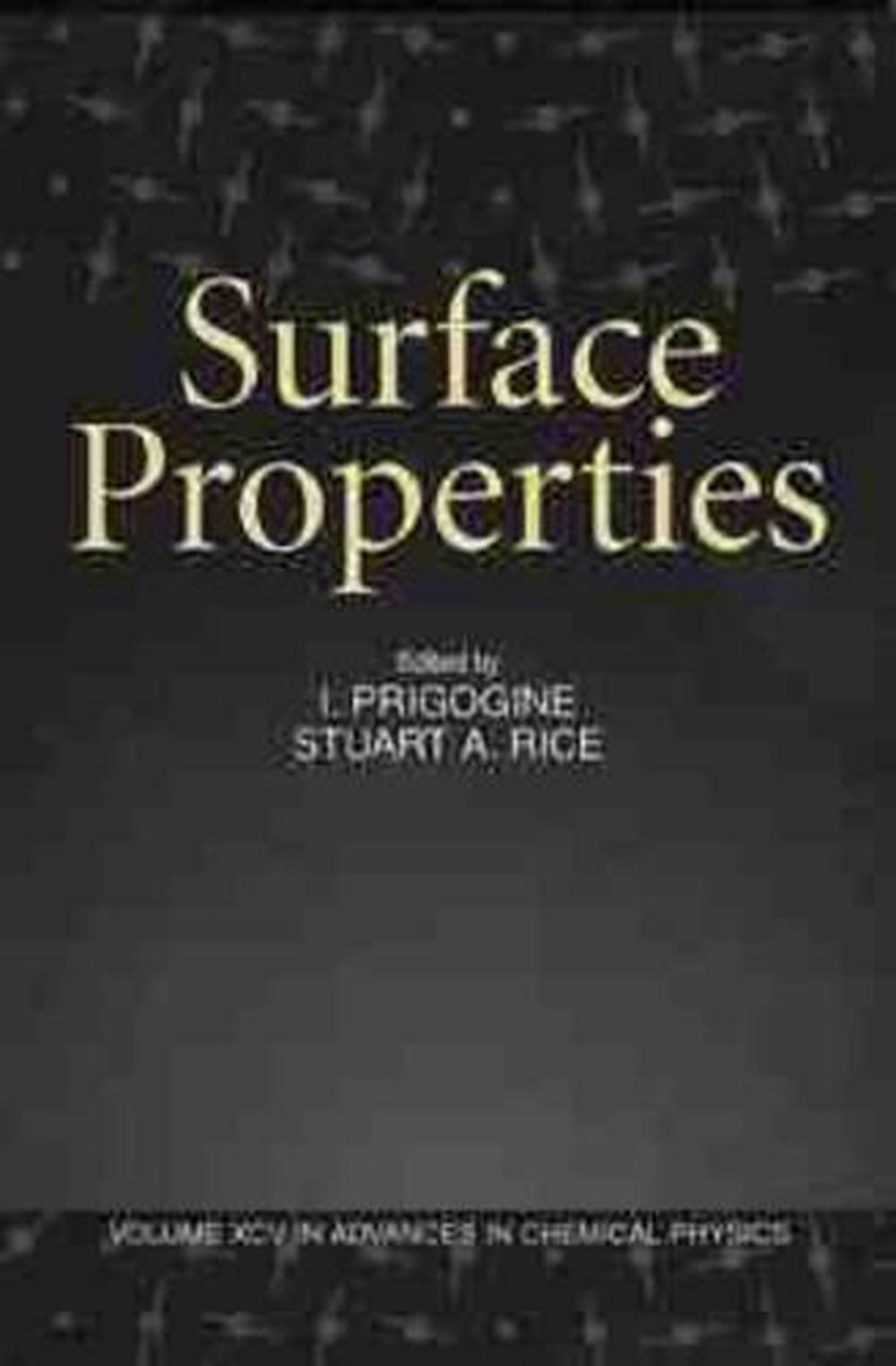 Surface Properties, Volume 95, 1st Edition, 9780471199564