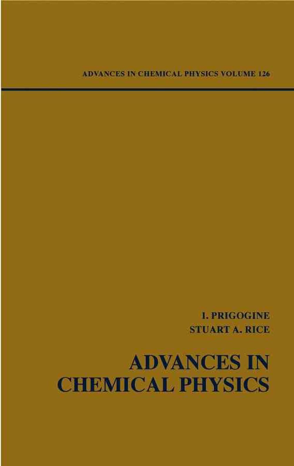Advances in Chemical Physics, Volume 126, 9780471235828