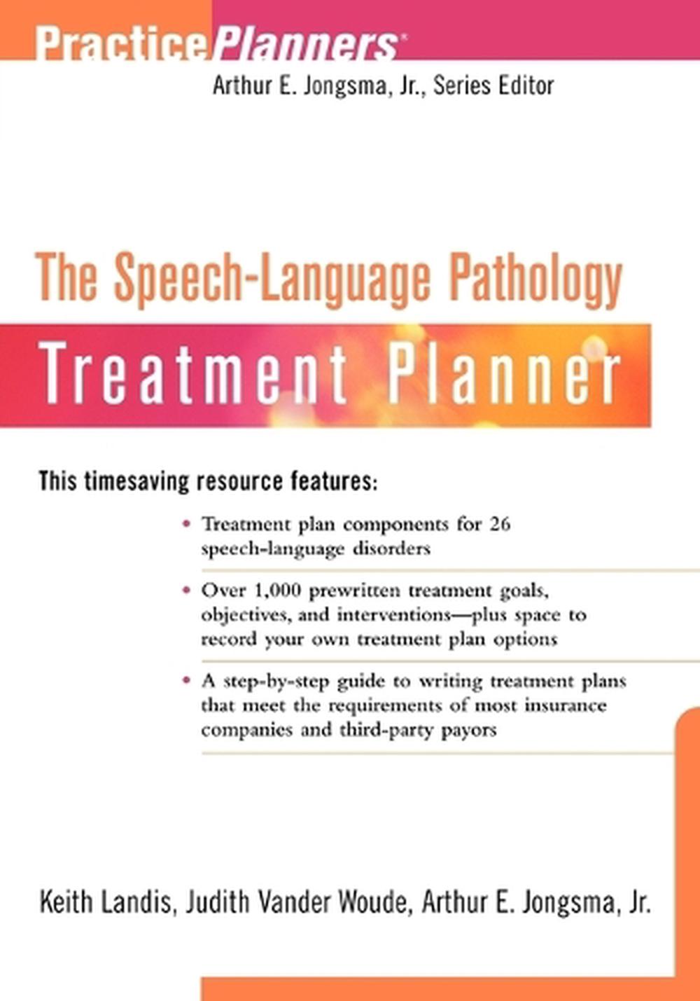 The Speech-Language Pathology Treatment Planner, 1st Edition, 9780471275046