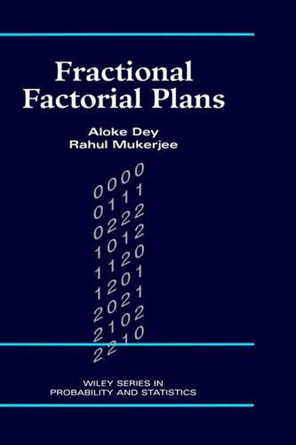 Fractional Factorial Plans, 9780471294146