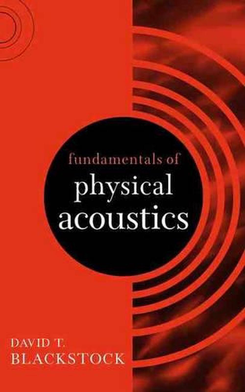 Fundamentals of Physical Acoustics, 9780471319795