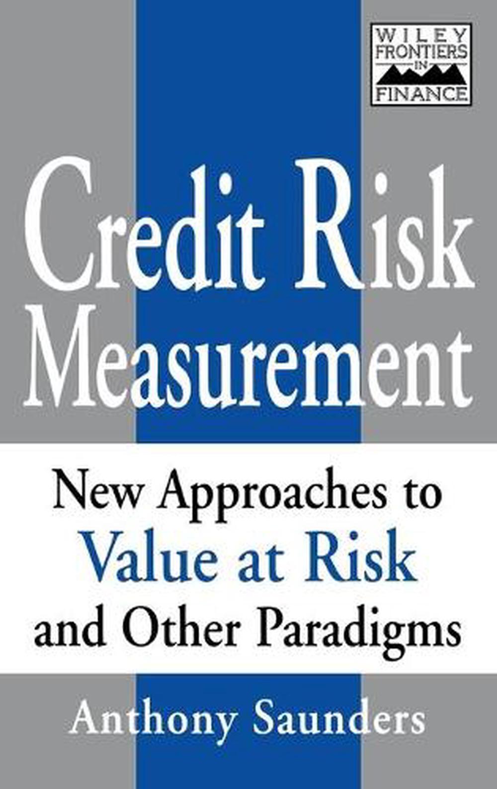 Credit Risk Measurement, 9780471350842