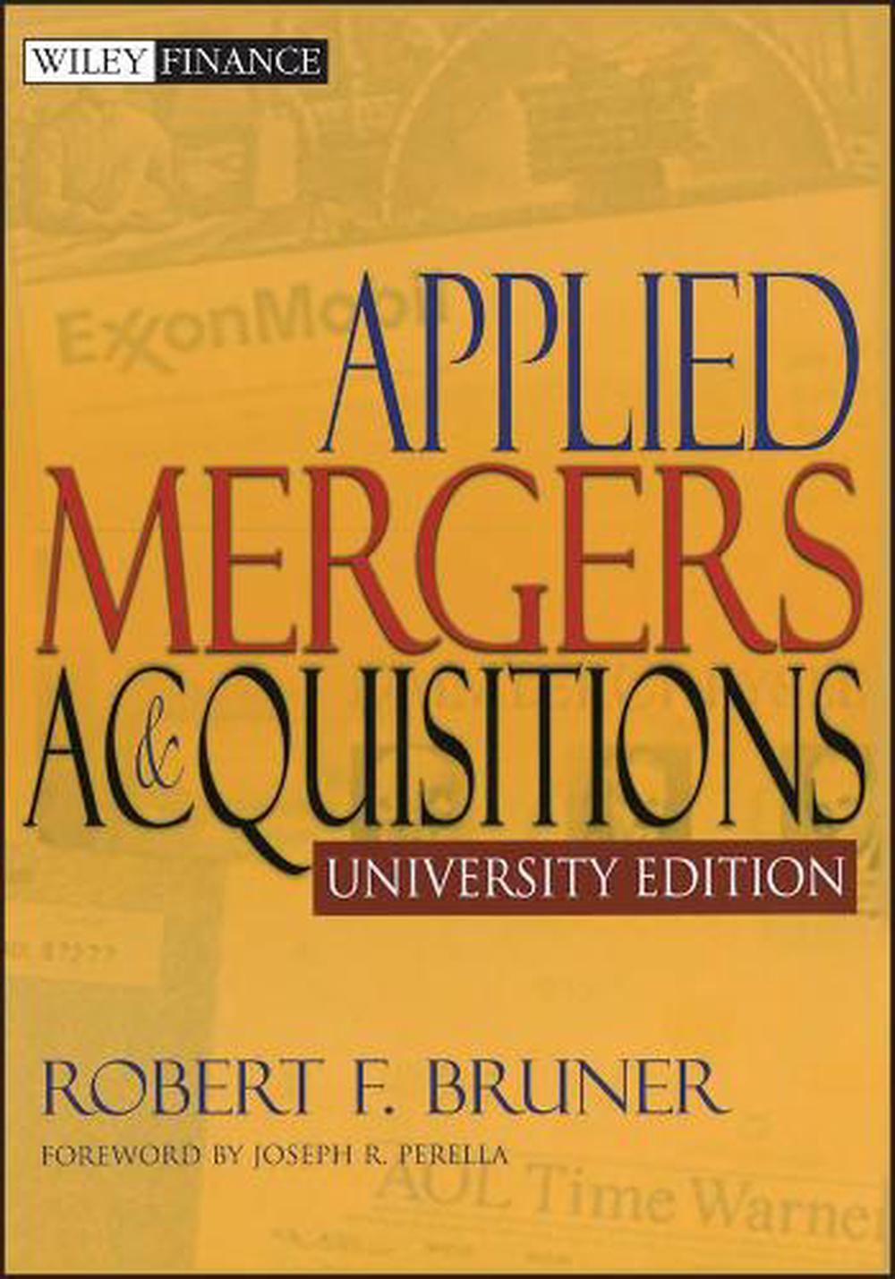 Applied Mergers and Acquisitions, University Edition, 9780471395348