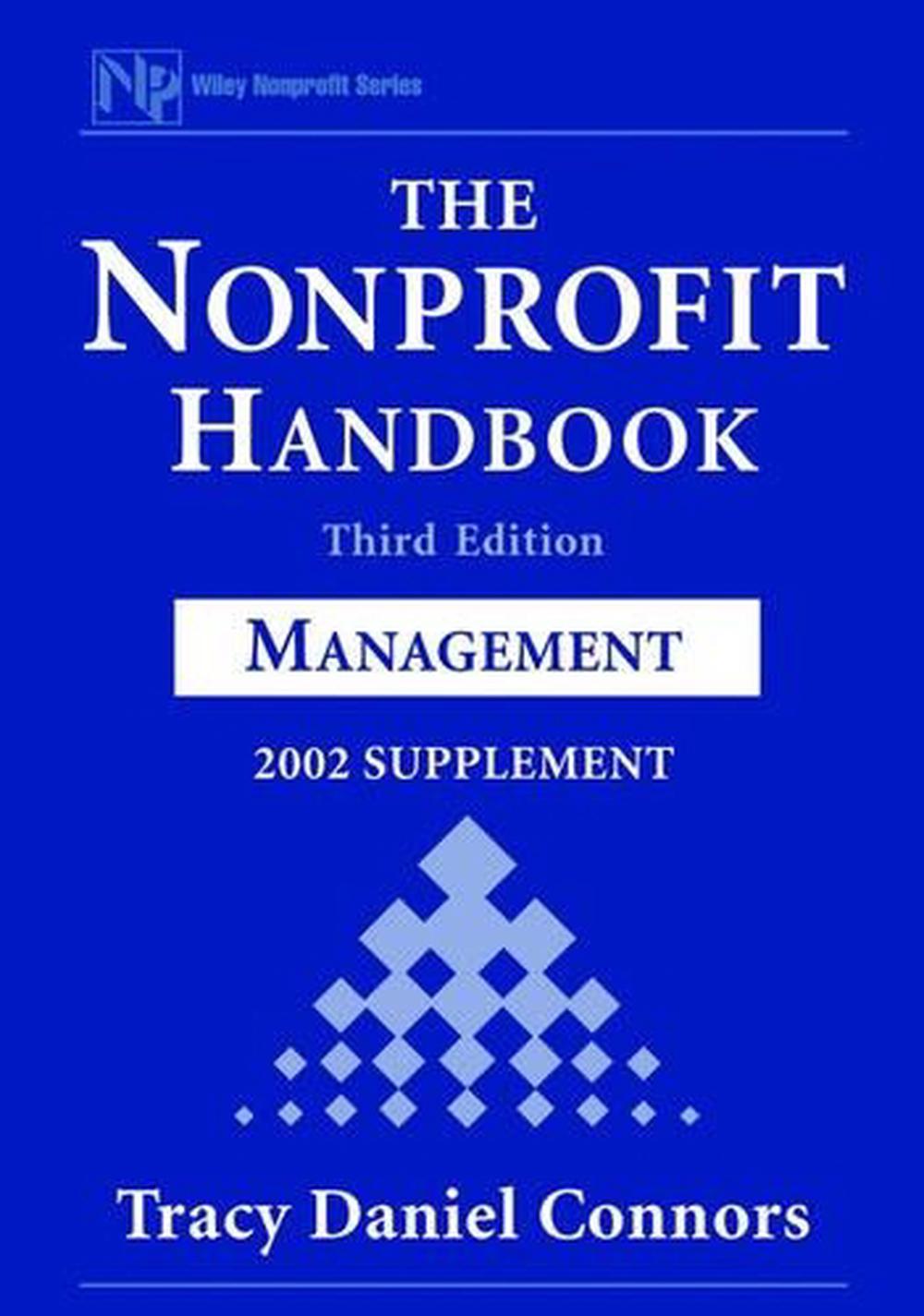 The Nonprofit Handbook, 2002 Supplement, 3rd Edition, 9780471419389