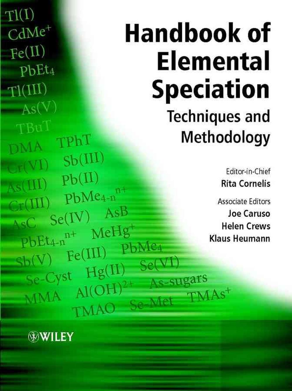 Handbook of Elemental Speciation, 1st Edition, 9780471492146