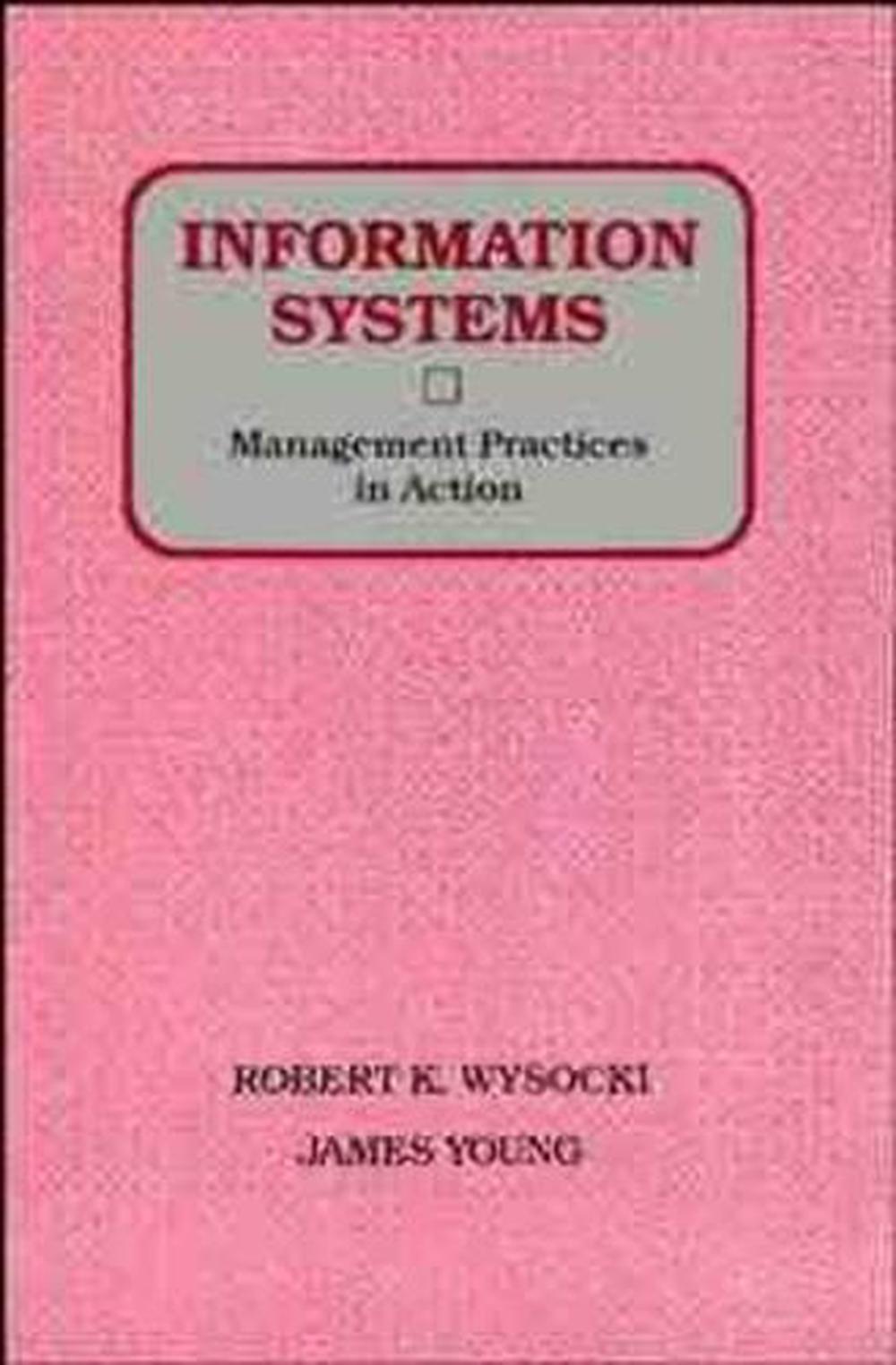 Information Systems, 1st Edition, 9780471503743