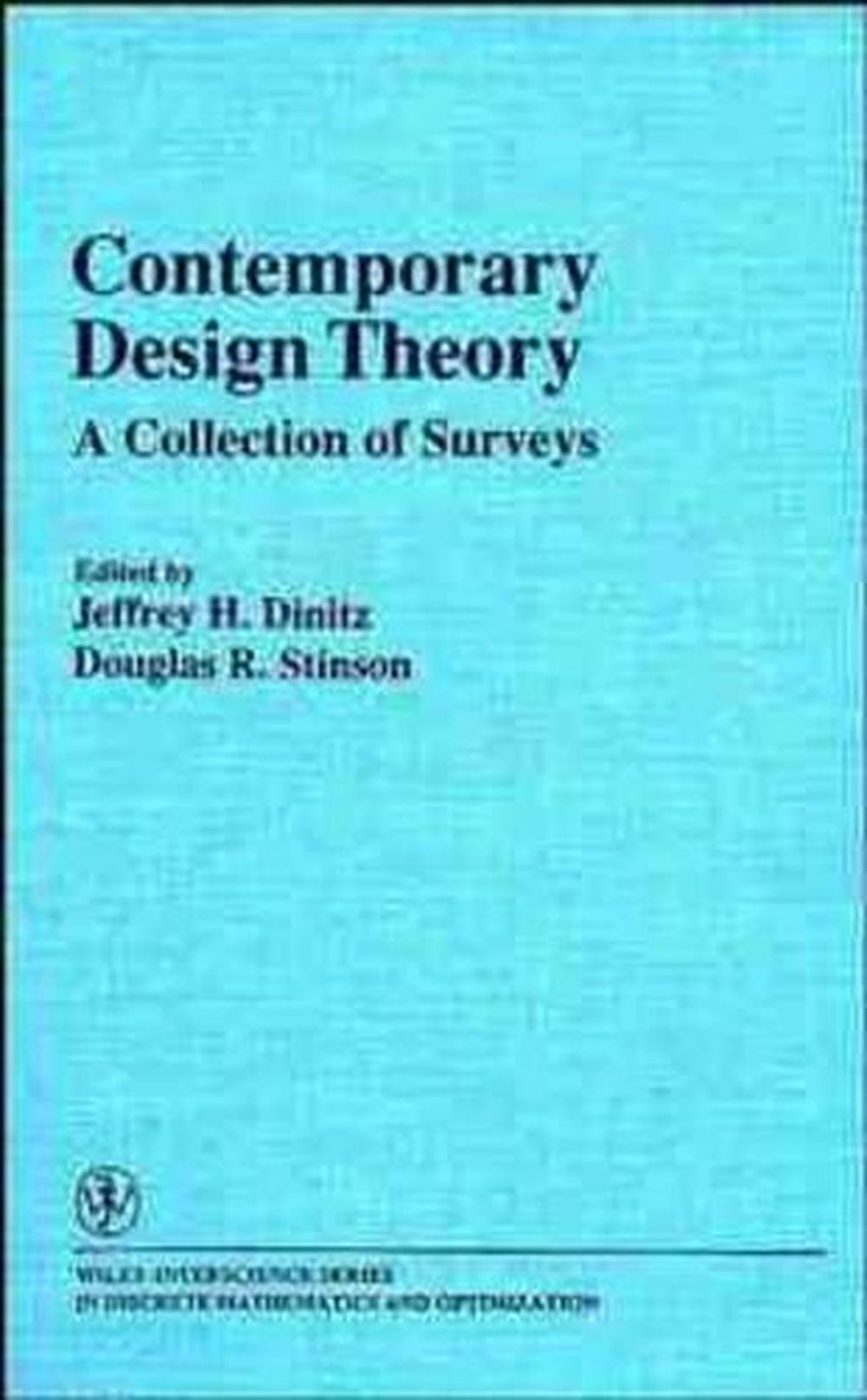 Contemporary Design Theory, 1st Edition, 9780471531418