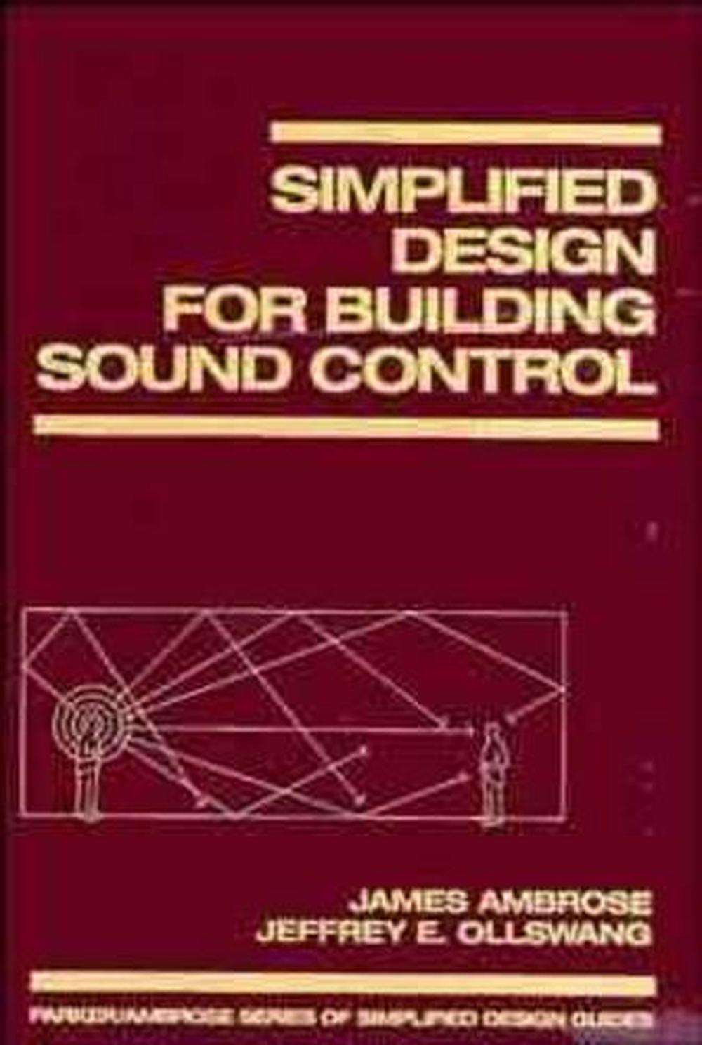 Simplified Design for Building Sound Control, 9780471569084