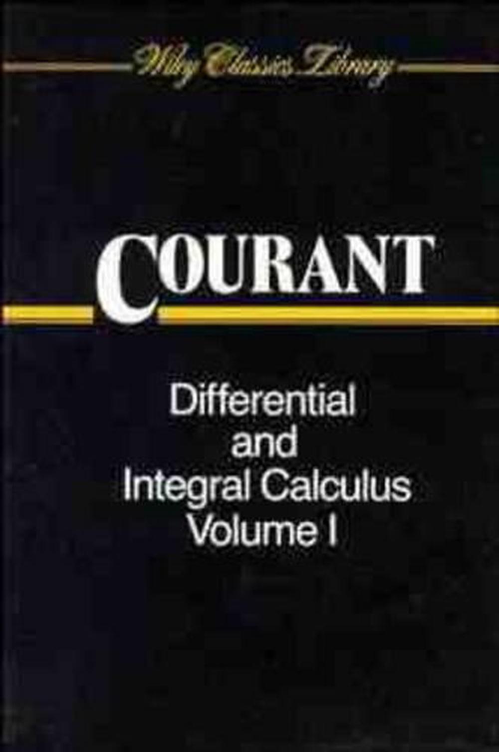 Differential and Integral Calculus, Volume 1, 9780471608424