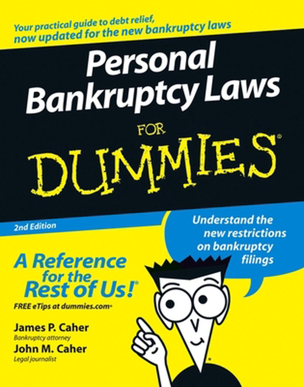 Personal Bankruptcy Laws For Dummies, 9780471773801