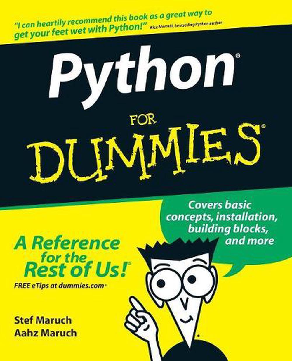 python-for-dummies-by-stef-maruch-paperback-9780471778646-buy