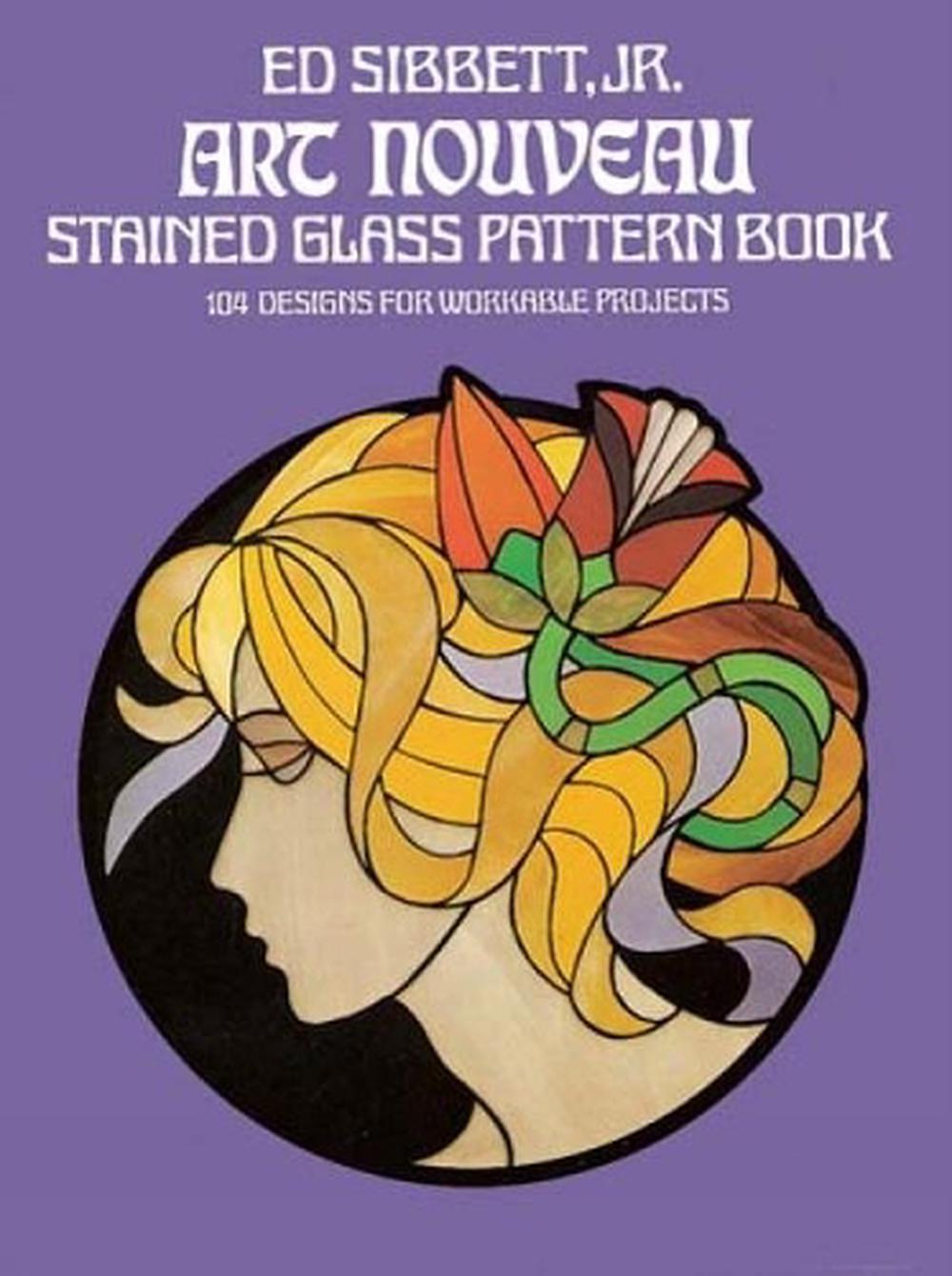 Art Nouveau Stained Glass Pattern Book, 9780486235776